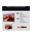 Sony Bravia 9 K85XR90PAEP 85 TV QLED 4K UHD - Expérience de visionnage ultime
