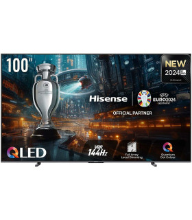 Hisense 100E7NQ Pro 100 4K UHD QLED TV - Couleurs Quantum Dot