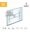 Support de TV TM Electron TMSLC144 32-80" 45 kg
