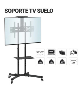 Support TV TM Electron TMSLC324 | 37–70 po – 50 kg