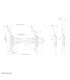 Support TV robuste Neomounts WL35S-950BL19 (55-110'' – 160 kg)