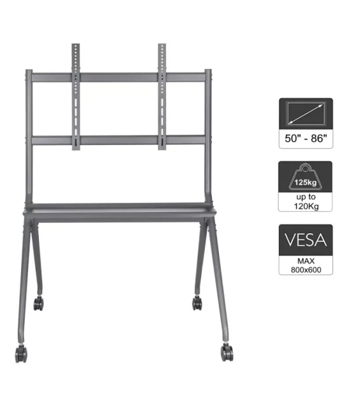 Support de table Ewent EW1542 pour écrans 50-86 Support de table Ewent EW1542 pour écrans 50-86