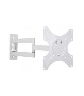 Support TV Techly ICA-LCD-2903WH 19-37" - Robuste, Polyvalent, Jusqu'à 25 kg