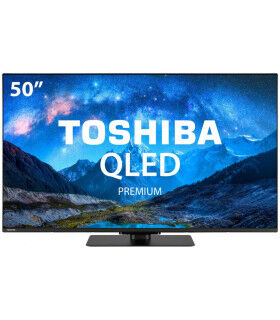 Profitez de l'immersion totale avec Toshiba 50QV3F63DG 4K UHD QLED en 50"
