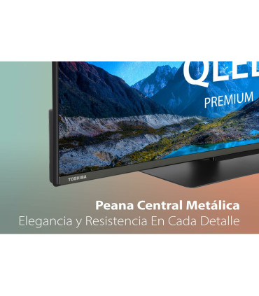 Profitez de l'immersion totale avec Toshiba 50QV3F63DG 4K UHD QLED en 50"