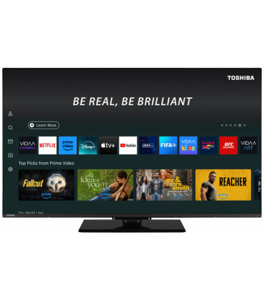Toshiba 55QV3F63DG: qualité supérieure avec UHD QLED, performance absolue en 55"
