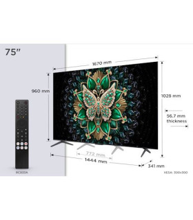 TCL 75C6K 75" 4K UlHD QLED
