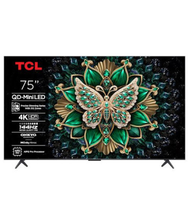 Découvrez l'immersion totale avec le TCL 75C6K QLED UlHD 4K de 75 pouces