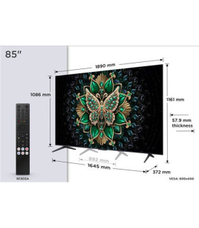 TCL 85C6K 85" 4K UHD QD MiniLED