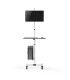 "Support TV au sol MacLean MC-793 W: Pour une expérience visuelle optimale 17-32""