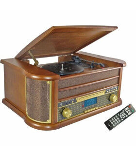 Mini Hifi Inovalley RETRO29E-N: Son puissant, design rétro et Bluetooth 5.0
