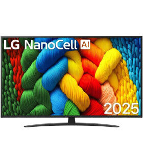 Découvrez la clarté 4K avec le LG 55NANO81A6A NanoCell de 55 pouces