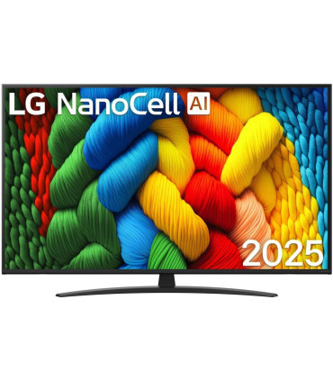 Découvrez la clarté 4K avec le LG 55NANO81A6A NanoCell de 55 pouces