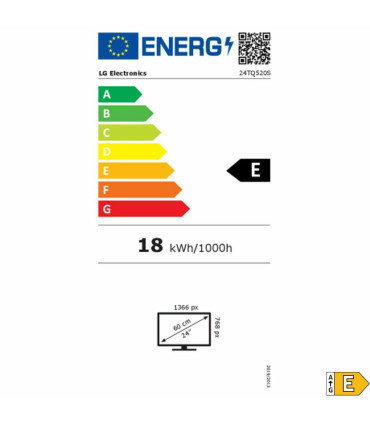 Découvrez le LG 24TQ520S-PZ.API : votre nouveau TV LED HD 24" de choix