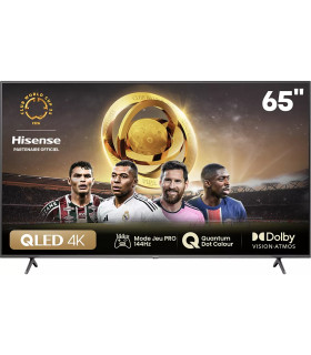 Découvrez le Hisense 65E77NQ : votre nouveau téléviseur QLED 4K UHD de 65 pouces