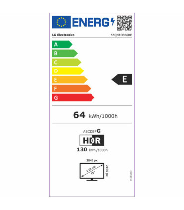 Découvrez la magie de l'Ultra HD avec le LG 55QNED866RE 55" QNED