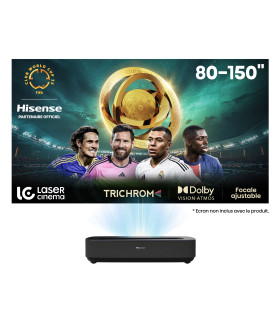 Projecteur Laser Hisense PL2 4K UHD : L'expérience cinéma à domicile en 2700 Lm