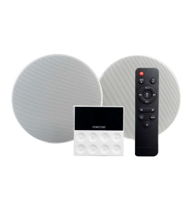 Boostez votre son avec le Kit Amplificateur Mural FONESTAR KS-WALL 25W et ses 2 enceintes