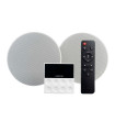 Kit Amplificateur Mural avec 2 enceintes FONESTAR KS-WALL 25W