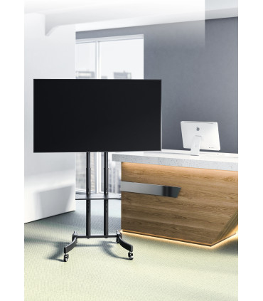 Support TV Mobile FONESTAR STS-4664N : Mobilité et élégance pour votre télévision