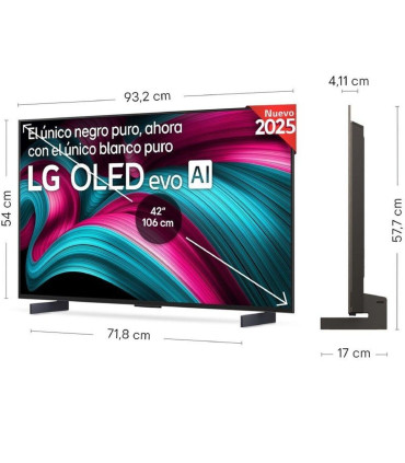 LG OLED42C54LA.AEU 42" 4K UHD OLED - Clarté et précision pour une expérience visuelle ultime