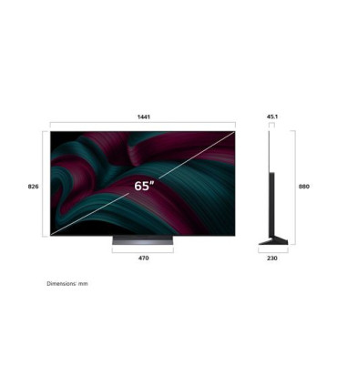 Découvrez le LG OLED65C54LA 65" 4K UHD OLED : votre nouveau cinéma à domicile