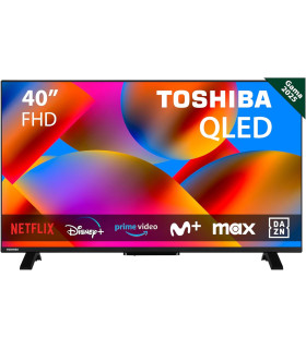 Découvrez le Toshiba 40QV2F63DG 40" Full HD QLED pour une expérience visuelle ultime