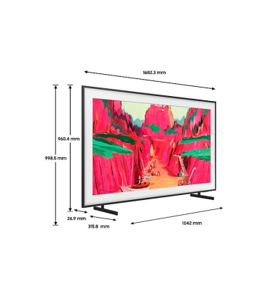 Découvrez Samsung The Frame Pro 75" 4K UHD Neo QLED pour une expérience TV ultime