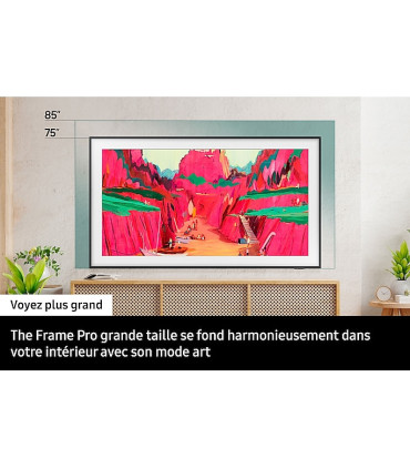 Samsung The Frame Pro TQ85LS03FWUXXC 85" 4K UHD Neo QLED: Art et technologie réunis