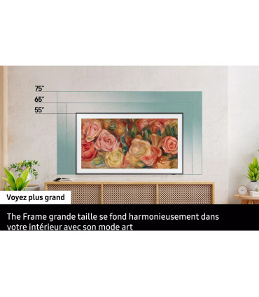 Samsung The Frame TQ65LS03FAUXXC 65" - Art et technologie en 4K UHD QLED