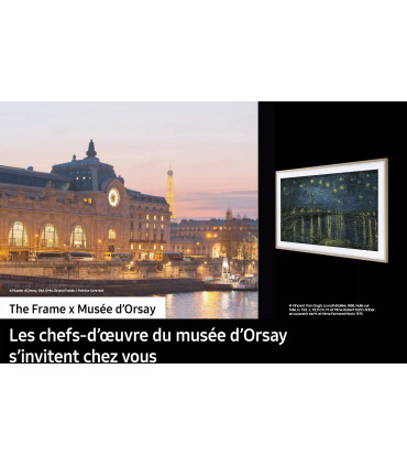 Samsung The Frame TQ65LS03FAUXXC 65" - Art et technologie en 4K UHD QLED