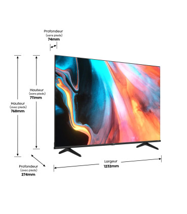 Découvrez l'expérience 4K ultime avec la TV Hisense 55E77Q QLED de 55 pouces