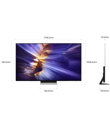 Découvrez le Samsung TQ77S90F 77" 4K UHD OLED pour une expérience visuelle ultime