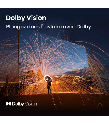 Profitez d'une expérience visuelle époustouflante avec le Hisense 50A6Q 4K UHD LED 50"