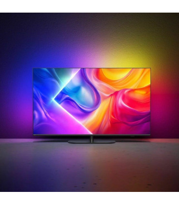 Découvrez Philips Ambilight 43PUS9010/12 - 4K UHD QLED pour une expérience TV ultime