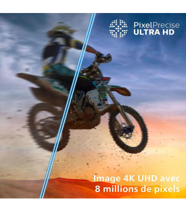 Découvrez la clarté 4K avec le Philips 43PUS7000/12 LED de 43 pouces