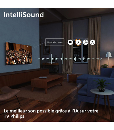 Découvrez la clarté 4K avec le Philips 43PUS7000/12 LED de 43 pouces