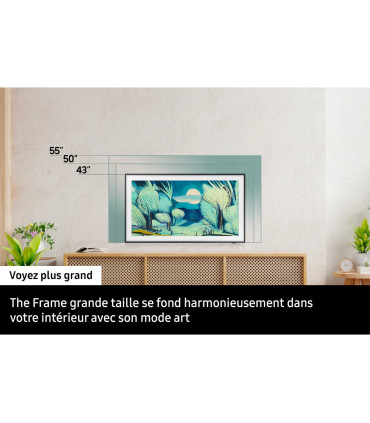 Samsung The Frame TQ65LS03F 65" - L'art de la 4K UHD QLED chez vous