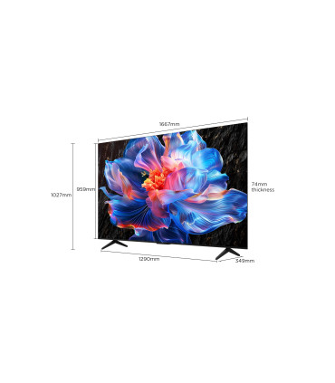 TCL 65P6K 65" : Expérience visuelle de luxe en 4K UHD LED
