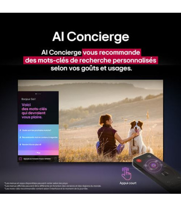 LG 50QNED87A6D.AEU 50" : une expérience 4K UHD QNED inégalée