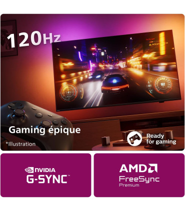 Découvrez le Philips Ambilight 55OLED770: Votre cinéma 4K UHD OLED à domicile