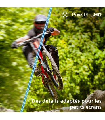 Vivez l'expérience HD avec le Philips 24PHS6000 LED de 24 pouces