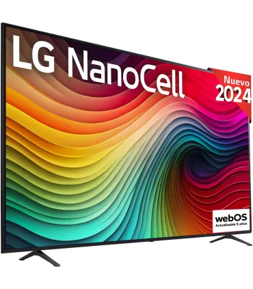Découvrez l'immersion totale avec LG 86NANO81T6A.AEU 86" 4K UHD NanoCell