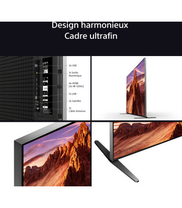 Sony Bravia 9 K85XR90PAEP 85" : La révolution du 4K UHD QLED chez vous