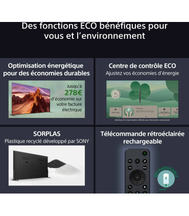 Sony Bravia 9 K85XR90PAEP 85" : La révolution du 4K UHD QLED chez vous