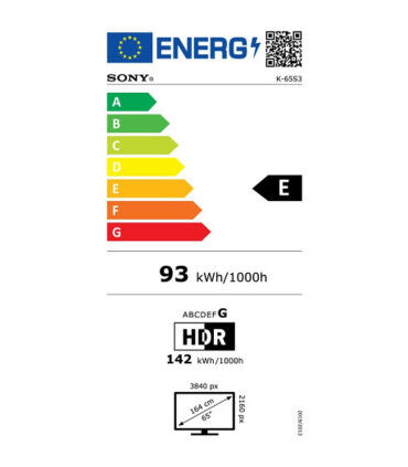 Découvrez l'immersion ultime avec Sony Bravia 3 K65S35B 65" 4K UHD LED