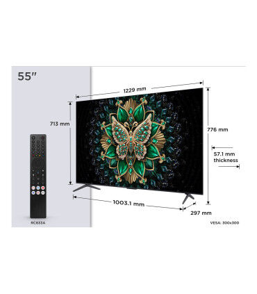 TCL 55C6K 55" : Votre cinéma maison en 4K UHD QLED ultra-réaliste