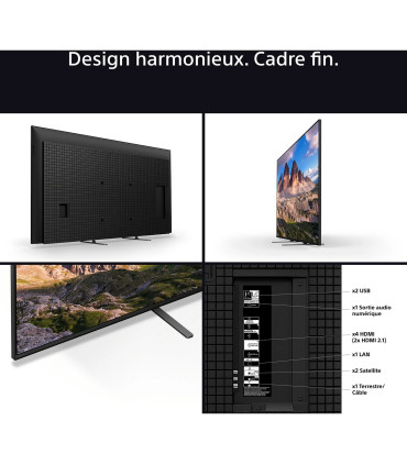 Découvrez le Sony Bravia 5 K85XR55BP 85" 4K UHD MiniLED pour une expérience TV ultime