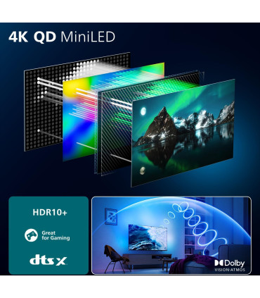 Philips Ambilight 85MLED910/12: L'expérience 4K Ultra HD sur un écran de 85 pouces