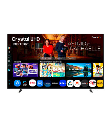 Samsung TU55U7005FKXXC: 4K Crystal UHD LED, 55 pouces pour un visionnage immersif
